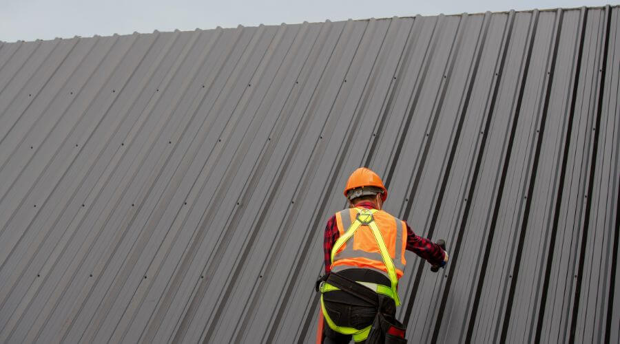Professional metal roof installation services in Bondville, VT